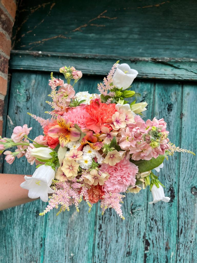 Bouquet de fleurs de mariée Terre de couleurs