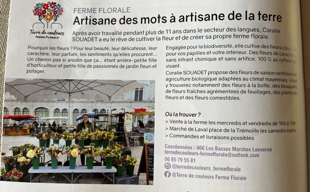 Coup de projecteur sur Terre de couleurs