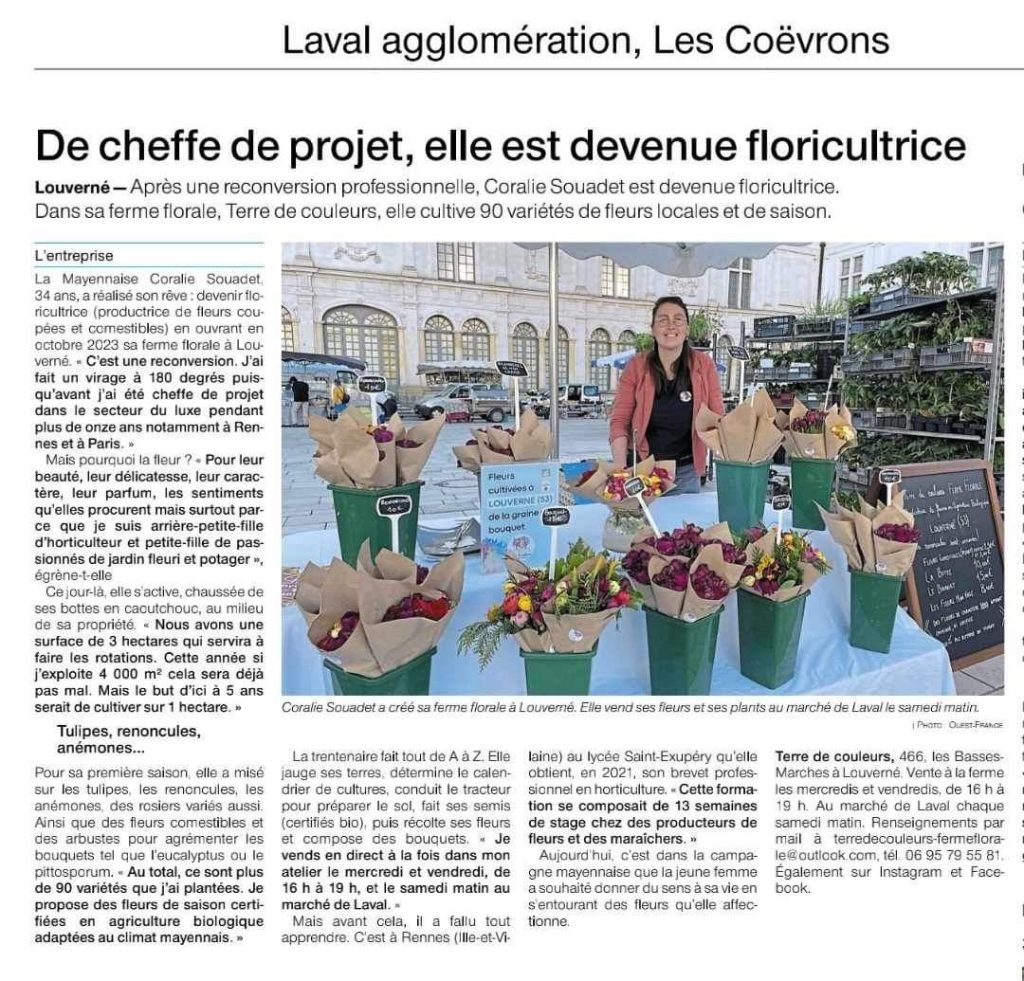Apparition presse - Terre de couleurs
