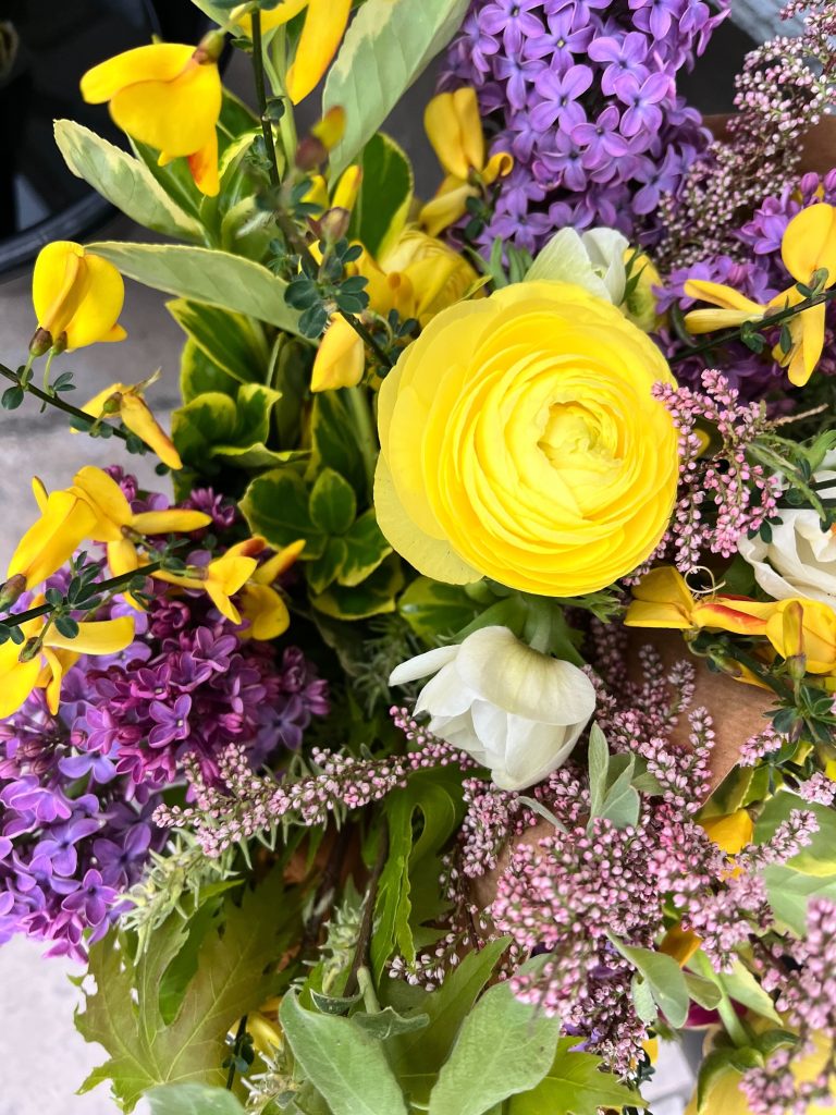 bouquet de fleurs de la ferme florale Terre de couleurs