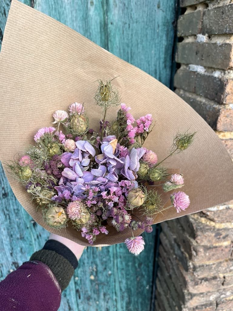 Bouquet de fleurs séchées de Terre de couleurs