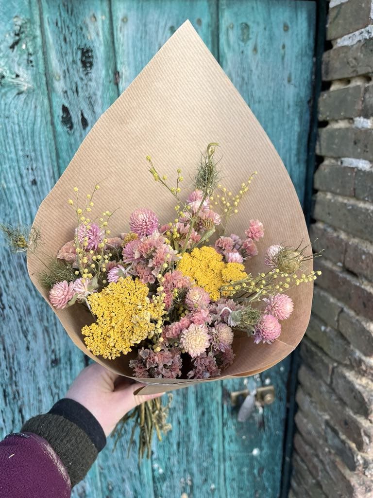 Bouquet de fleurs séchées de Terre de couleurs