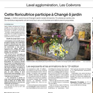Terre de couleurs dans Ouest France