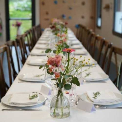 table de mariage décorée par Terre de couleurs
