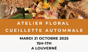 Recto flyer atelier 21 octobre 2025 Terre de Couleurs Benedicta